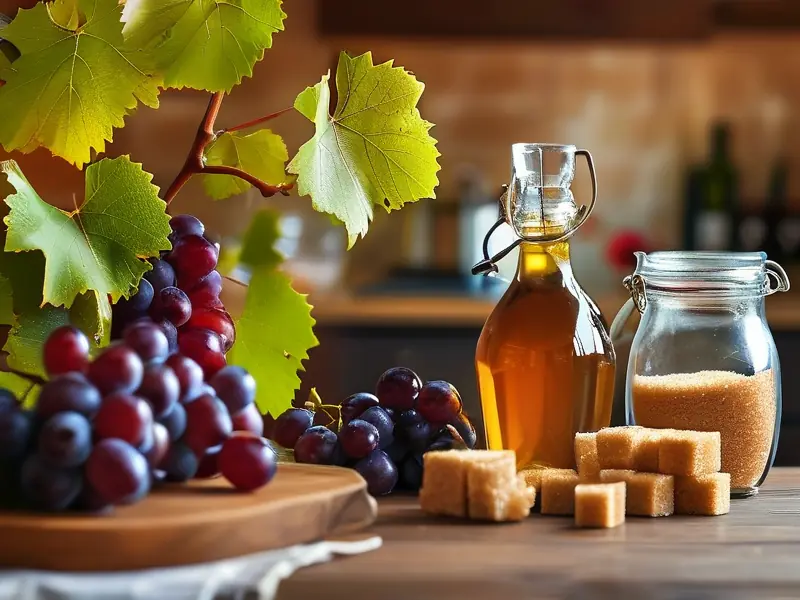 家庭酿制葡萄酒的原料和工具