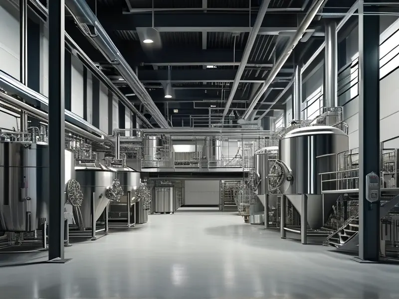 精酿啤酒厂酿造设备全景展示