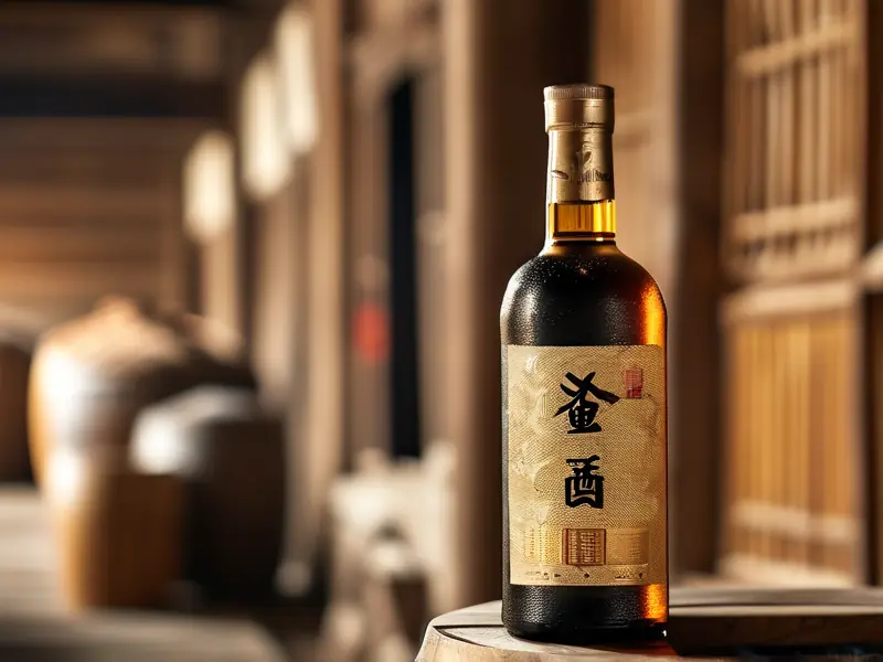 金沙纯粮固态酿造53度酱香型白酒展示