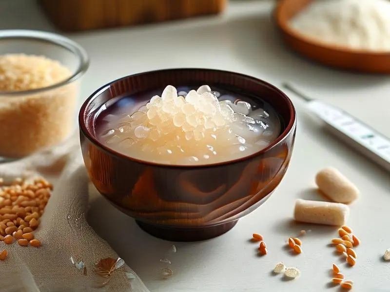 自制美味酒酿成品展示