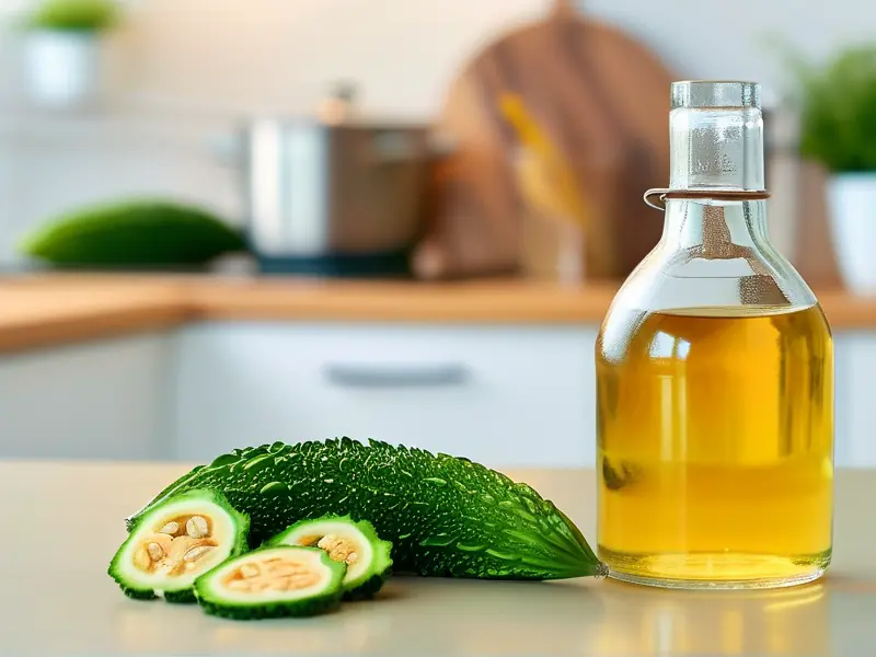 苦瓜泡酒制作过程实拍图