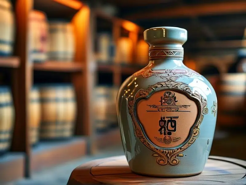 赖诚封藏原酿酒52度实物展示图