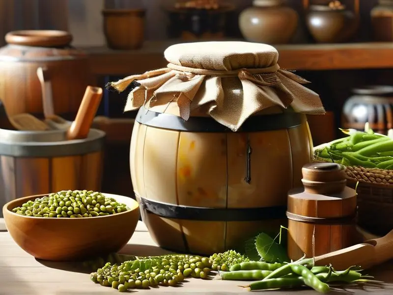 绿豆酿酒过程展示