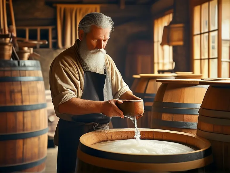 传统酿酒非遗技艺展示