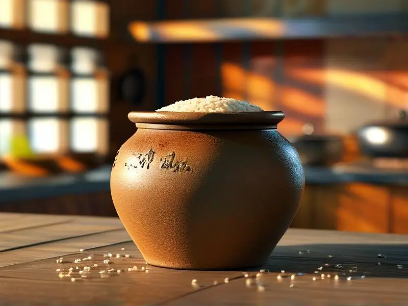 传统糯米酿酒发酵过程实拍