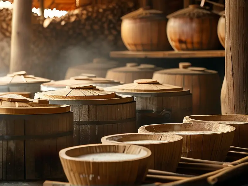 糯米白酒传统酿造工艺步骤展示