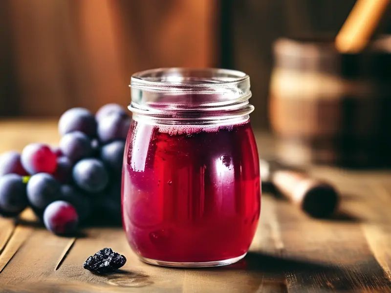 家庭自酿葡萄酒发酵过程实拍图