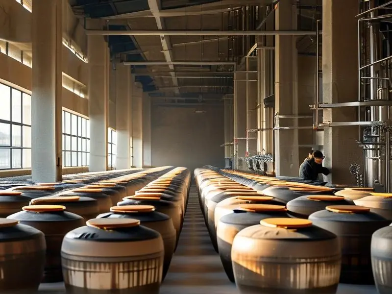 容大酱酒生产厂家内部酿造场景