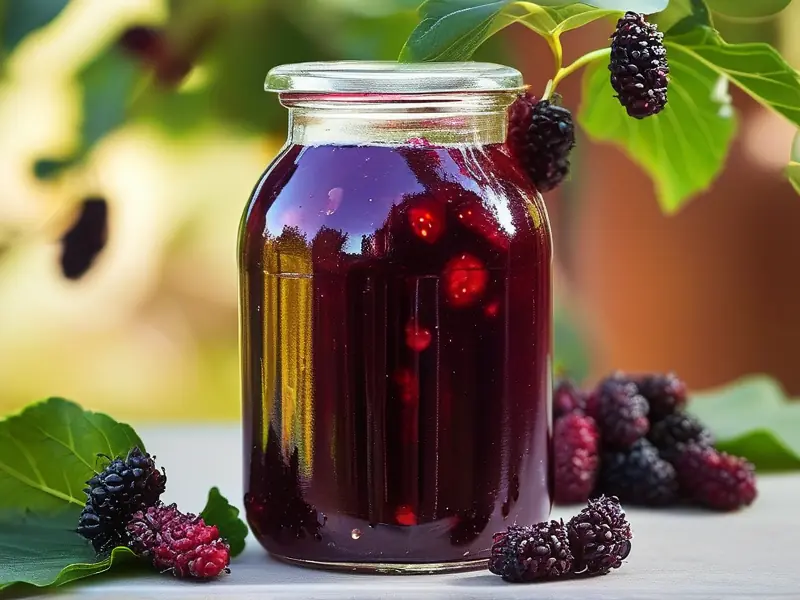 家庭自制桑葚酒的制作过程