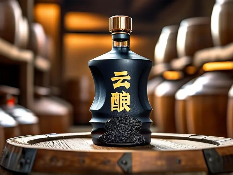 云酿52度浓香白酒展示图
