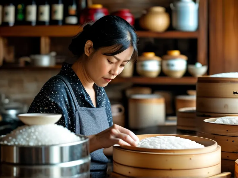 家庭自制米酒步骤图