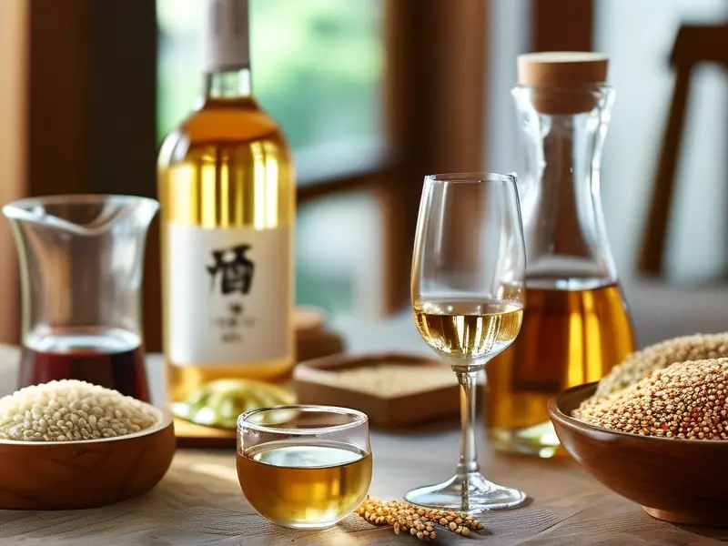 品酒师对比勾兑酒和酿造酒