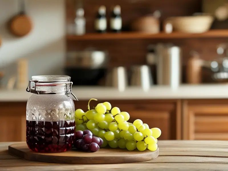 家庭自酿葡萄酒所需工具与原料实拍图