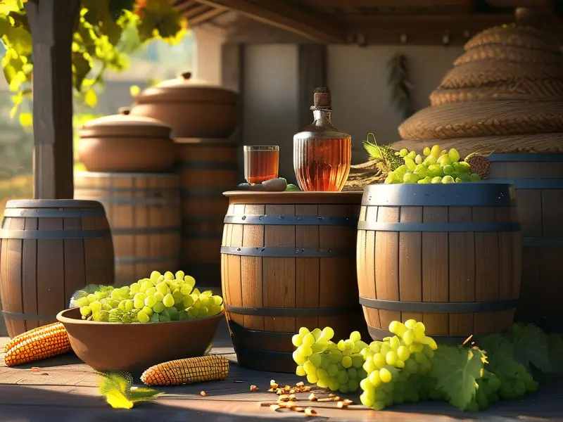 家庭自酿白酒场景实拍图