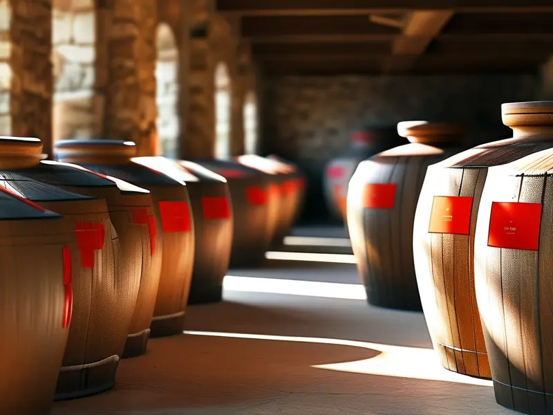 自酿白酒储存环境展示