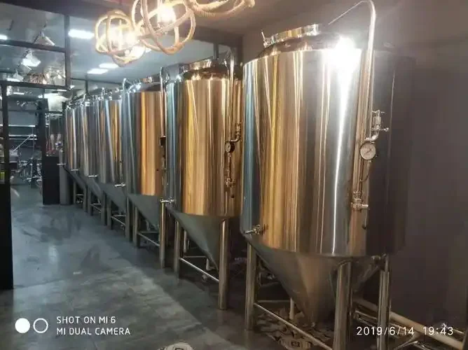 葡萄酒厂车间内部：不锈钢发酵罐与橡木桶陈酿区的专业布局_1