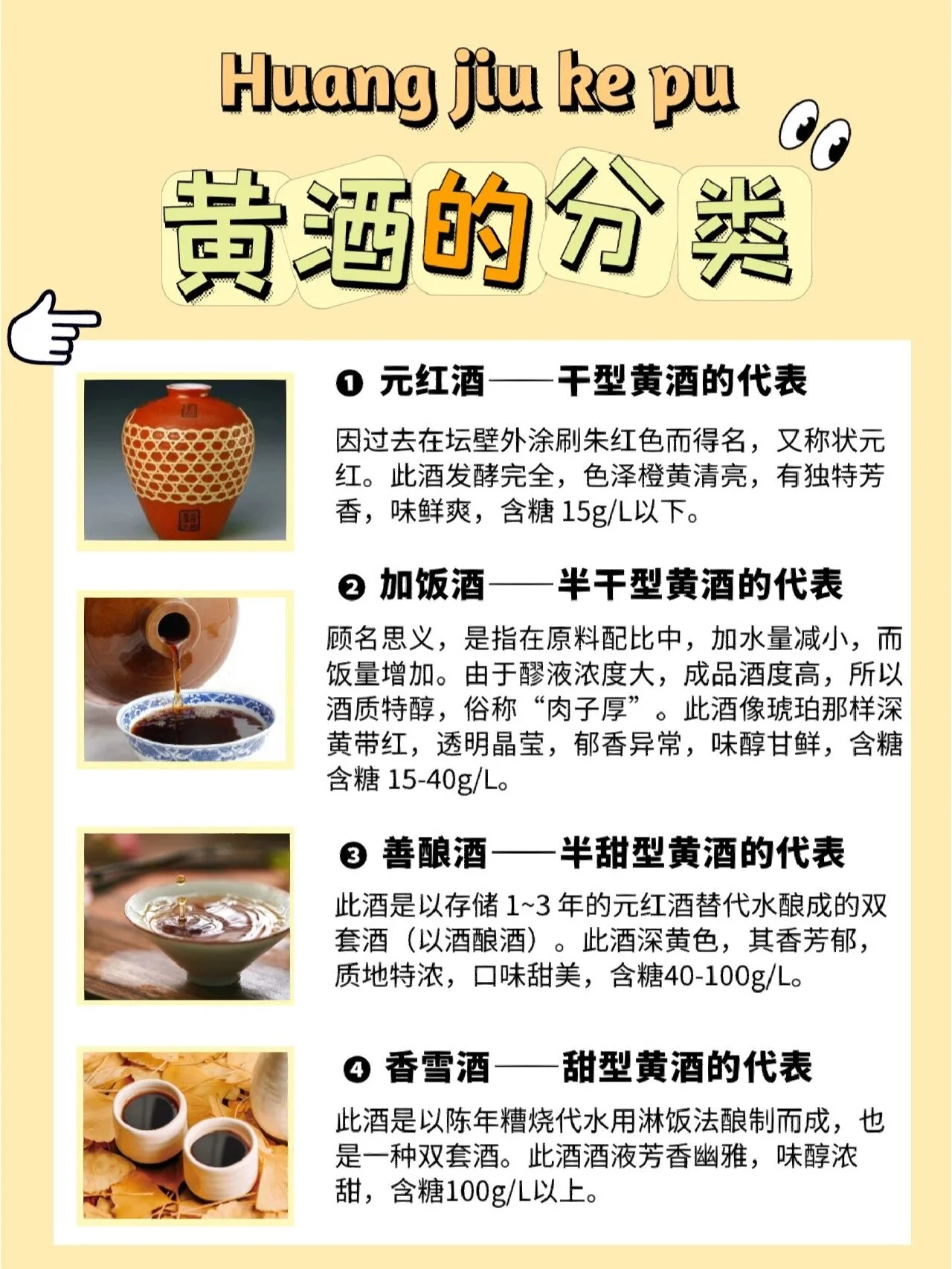 和酒与黄酒的对比图，展示两者在颜色、澄清度和容器上的明显差异_1