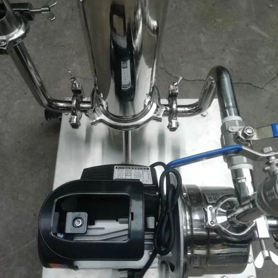 不同型号的小型白酒过滤机对比，以及过滤前后酒液清澈度对比实拍图_1