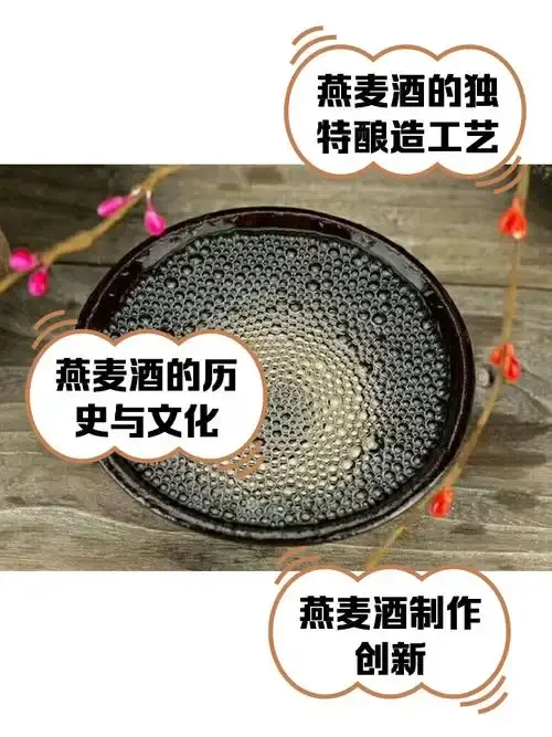 燕麦酿酒过程：透明发酵罐中的燕麦醪液正在发酵，旁边散落着燕麦粒和记录本，展现了家庭或小作坊酿酒的真实场景。_1