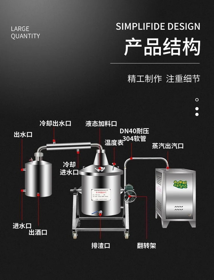 酿酒师在车间内检查新型不锈钢酿酒设备，设备结构清晰，环境整洁专业_1