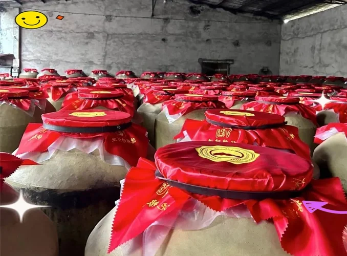家庭酒柜中存放的两瓶白酒及温湿度计，展示正确的家庭存酒环境_1