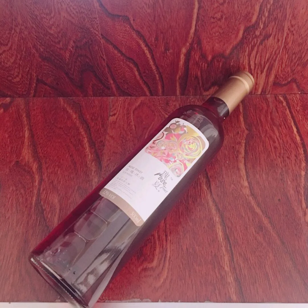 家庭酿造半甜红葡萄酒：醒酒器中的宝石红色酒液、酿酒葡萄和糖度测量工具_1