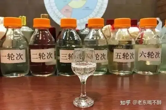酿酒师在南楼山酒窖中，对比讲解适合长期存放的陶坛陈酿与不宜久存的现代瓶装酒_1