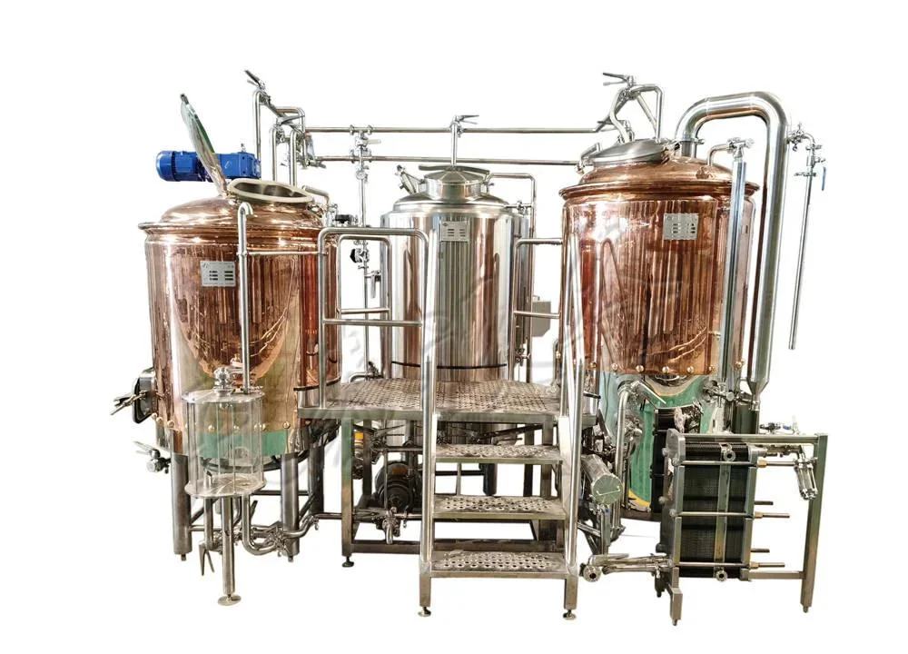 家用自酿啤酒机实际操作场景，展示从龙头接出新鲜啤酒的瞬间_1