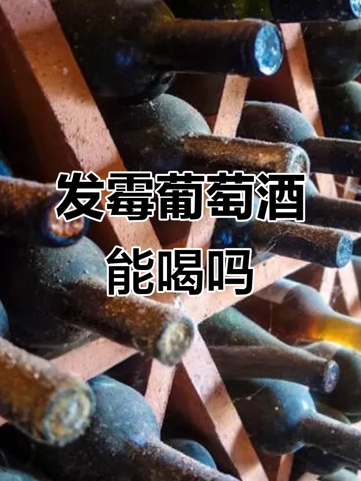 一杯可能变质的红葡萄酒与带有霉斑的软木塞特写，用于观察酒液状态和木塞情况。_1
