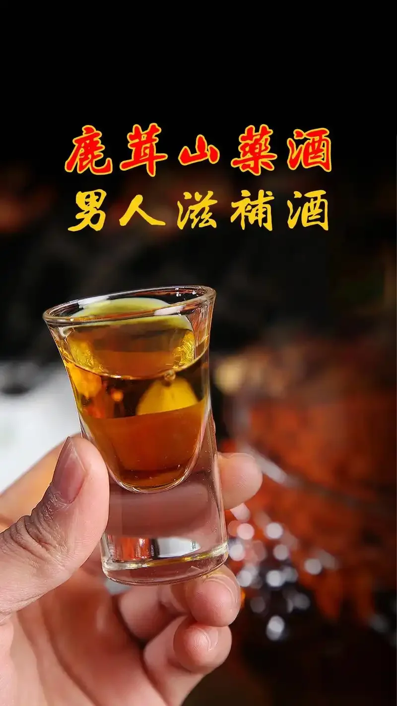 酿酒师对比展示鲜鹿茸与干鹿茸，用于泡酒选择参考_1