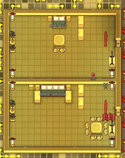 RimWorld游戏内高效酿酒车间布局截图，展示了酿酒台、原料和成品的合理摆放。_1