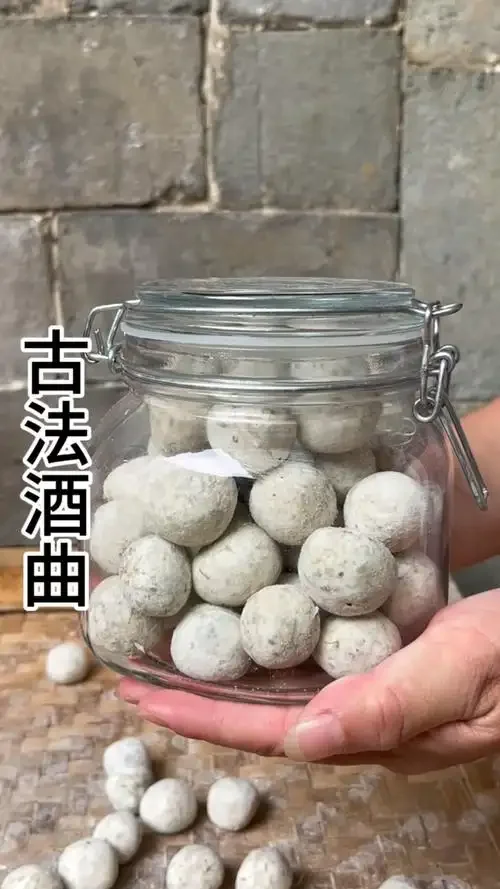 描绘36味中药材手绘图谱的古书与酿酒作坊背景_1