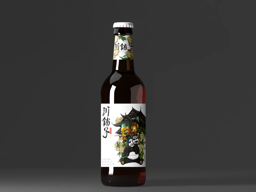 四川川铺子酒传统酿造作坊实景：陶坛、蒸粮、酿酒师_1