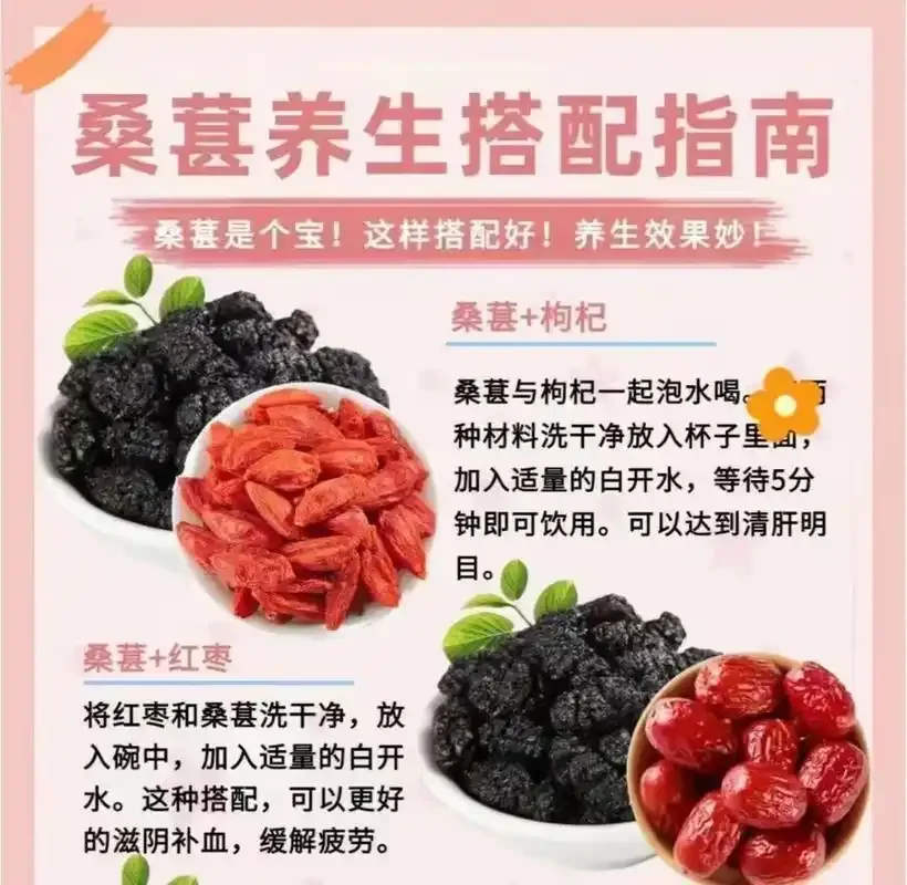 酿酒师展示用于制作桑葚枸杞酒的新鲜原料：深紫色桑葚和红色枸杞，旁边是干净的泡酒罐和基酒。_1