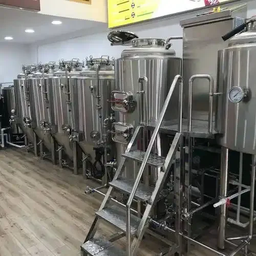 家庭或小型作坊使用的全套不锈钢自酿啤酒设备实景照片_1