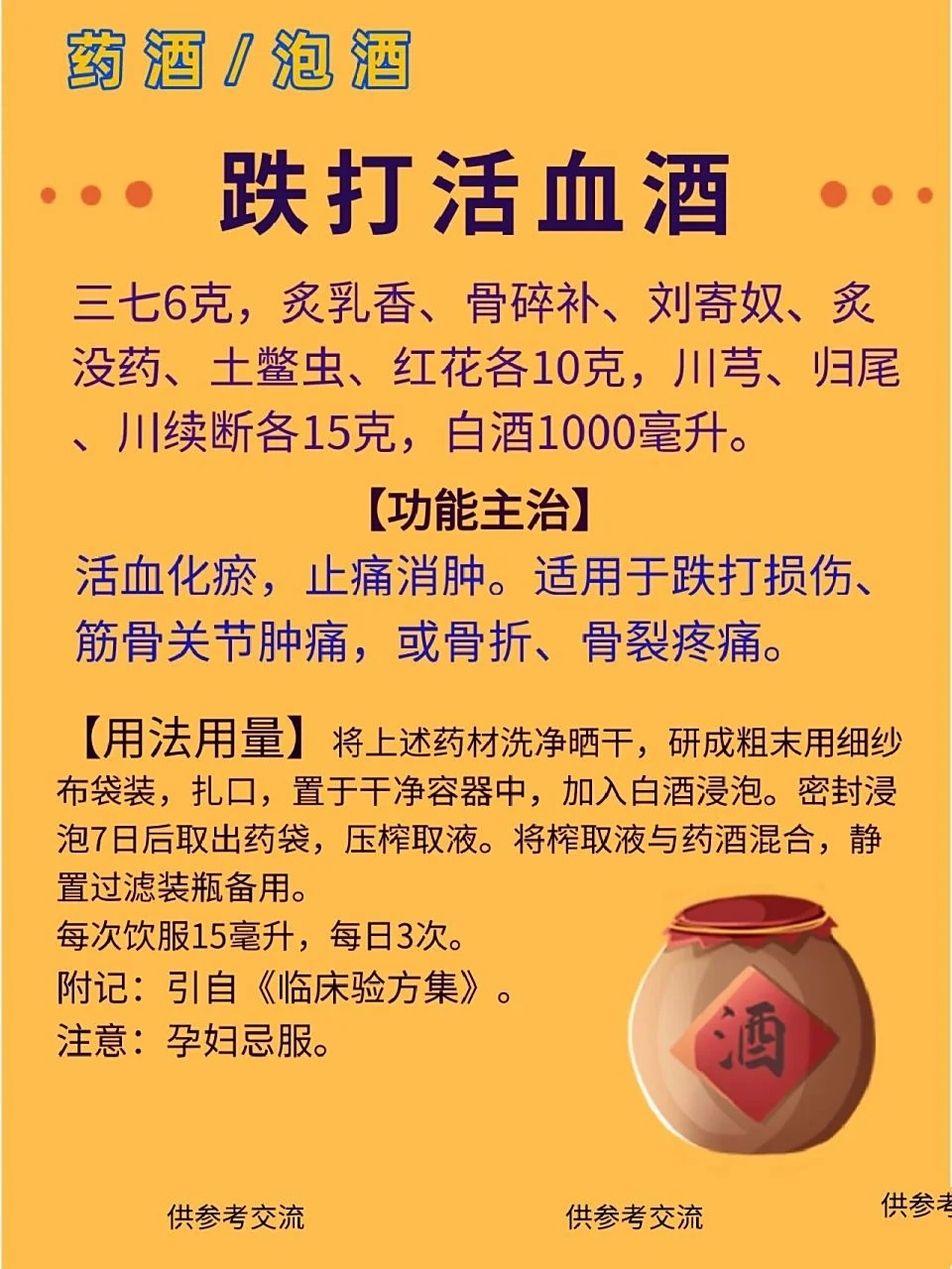 传统中药铺老师傅展示泡制好的跌打药酒，罐内清晰可见三七、红花等中药材。_1