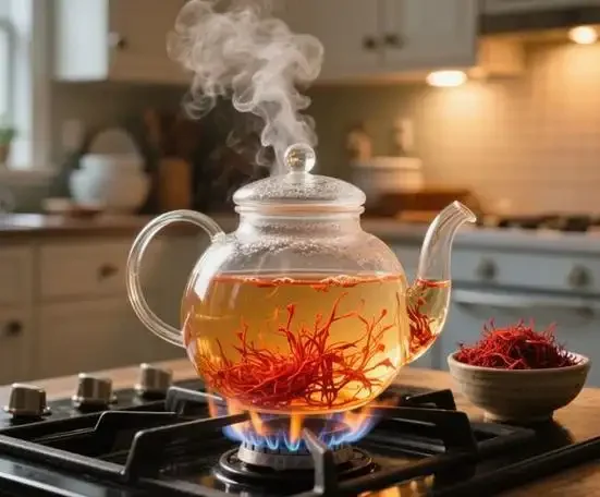 藏红花、枸杞、人参、桂圆等药材与透明泡酒罐的搭配展示图_1