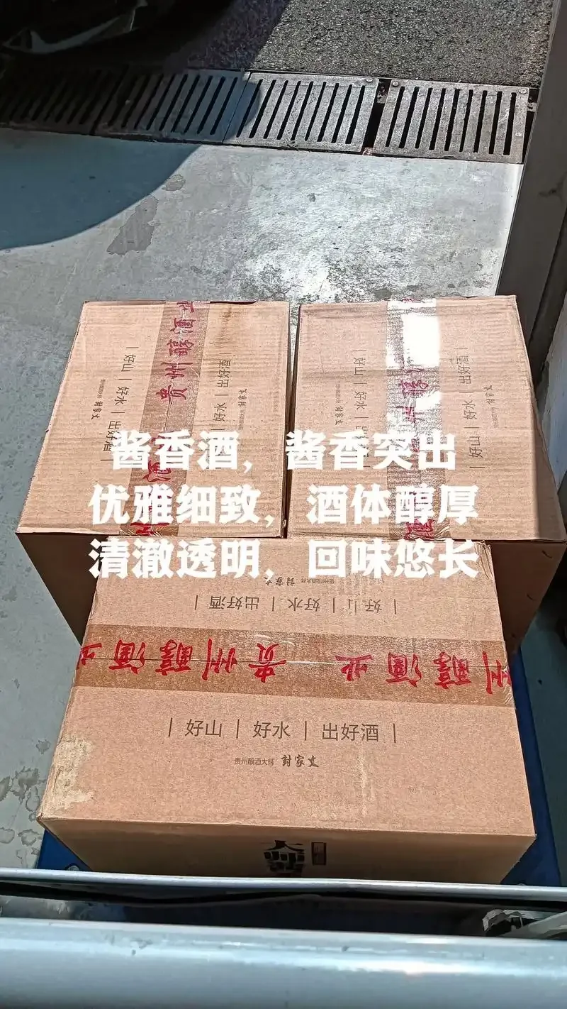 茅台镇酿酒大师在传统作坊内查看蒸煮高粱的专注工作场景_1