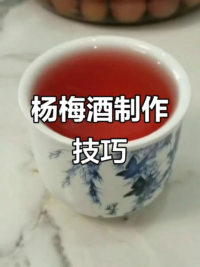 家庭自酿杨梅酒：装满新鲜杨梅和白酒的透明玻璃罐特写_1