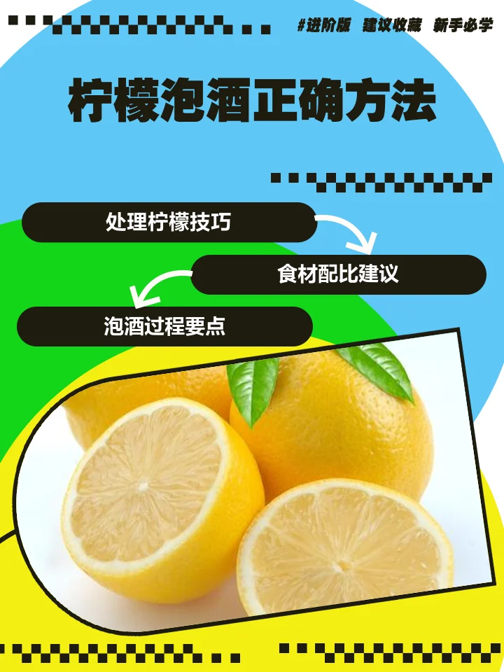 家庭自制柠檬泡酒过程图：透明玻璃罐中柠檬片与冰糖正浸泡在白酒里_1