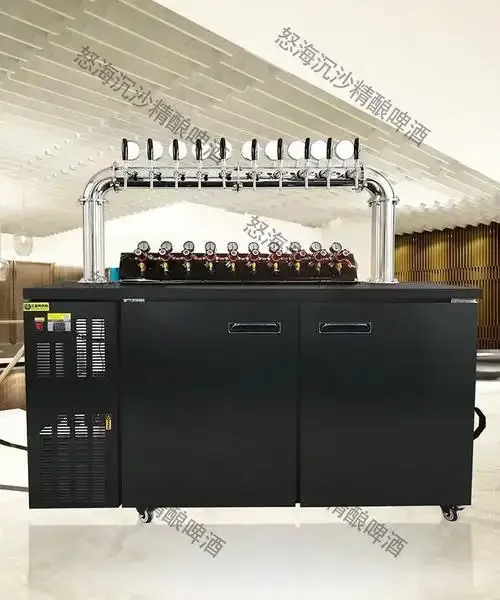 不同规格精酿啤酒设备对比图：家用一体机与小型商用设备_1