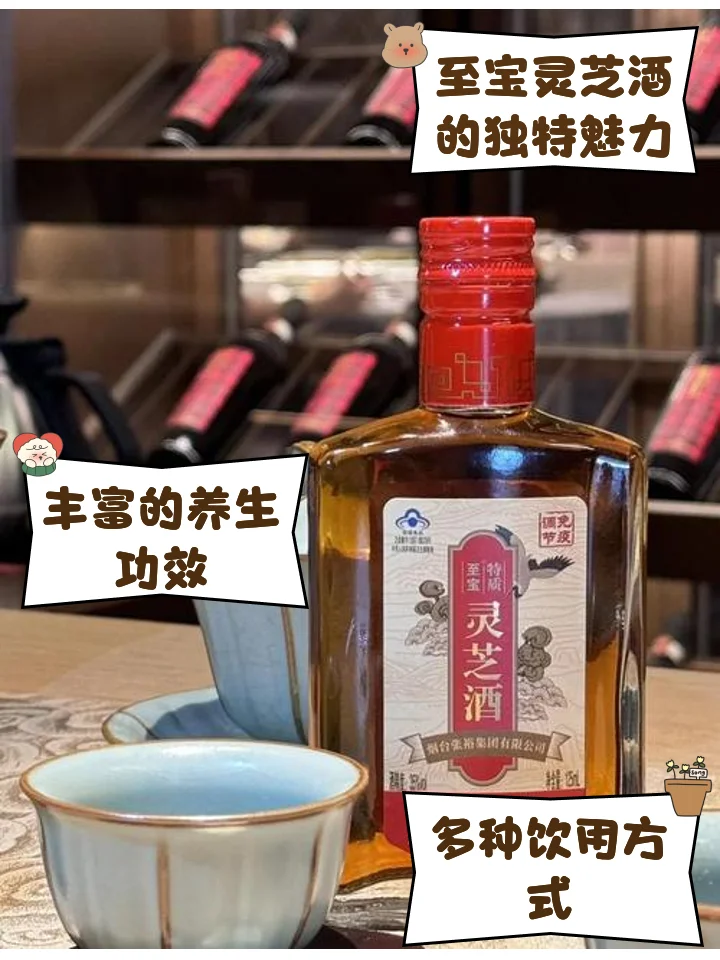 传统灵芝泡酒过程特写：透明玻璃罐中琥珀色酒液浸泡着灵芝切片、红枣和枸杞_1
