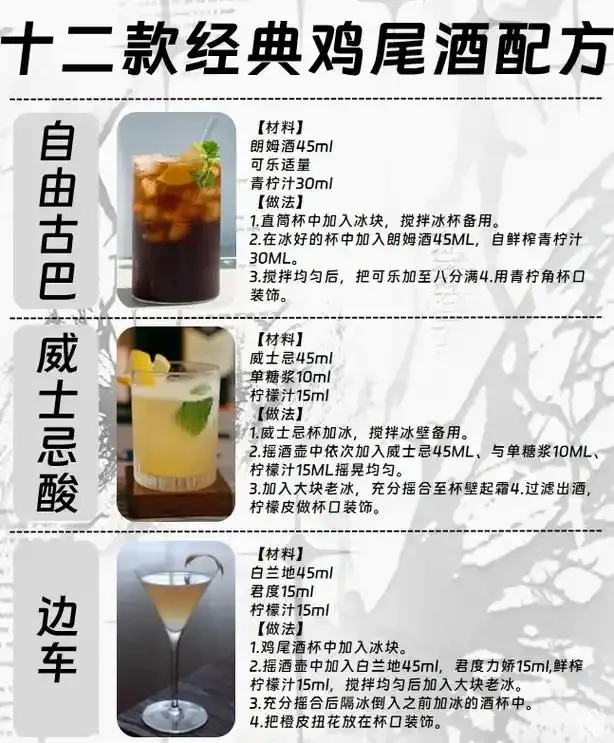 一杯专业调制的金汤力鸡尾酒，旁边是调酒所需的工具和原料，展示家庭调酒的场景。_1