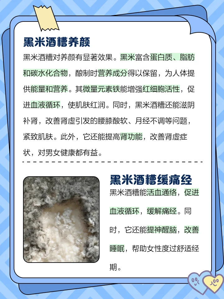 正在发酵中的黑糯米酒糟特写，米粒清晰可见，色泽深紫，充满活力。_1