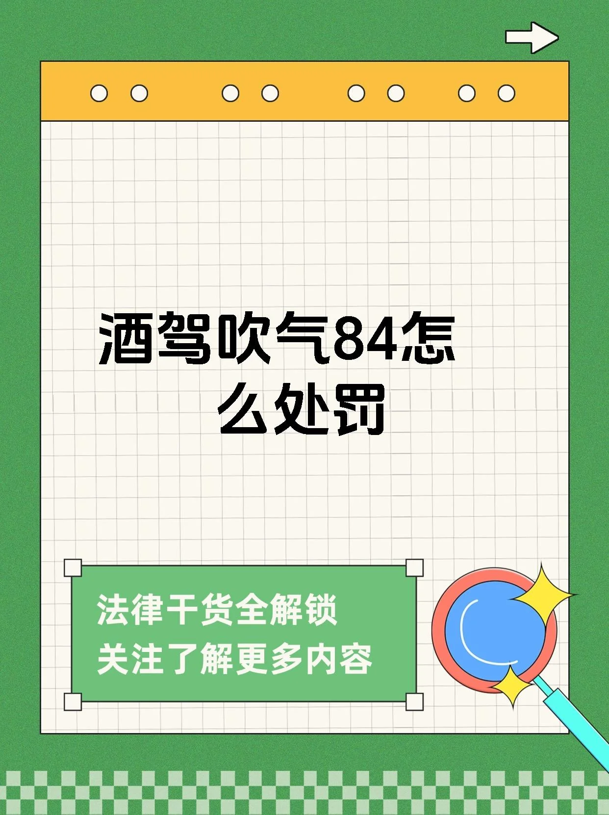 酒精测试仪显示84毫克/100毫升的读数，背景是警车和道路，画面传递出酒驾被查处的紧张与严肃氛围。_1
