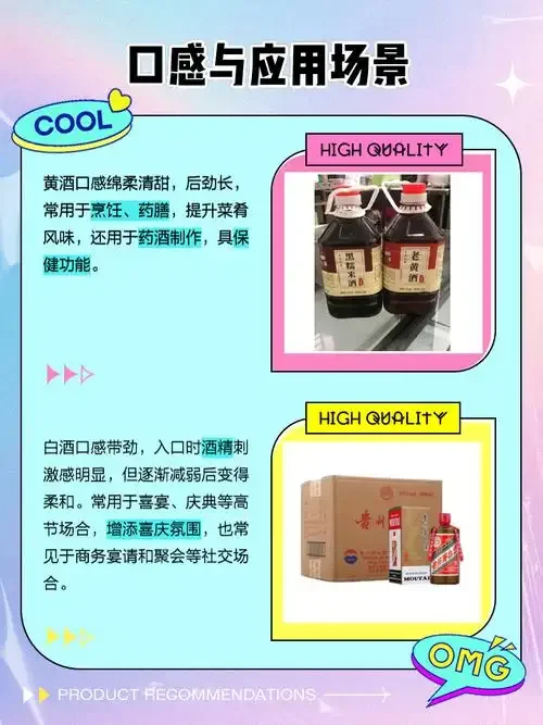 纯粮白酒与酒精勾兑酒酒花对比图，左侧纯粮酒酒花细腻持久，右侧酒花稀疏消散快。_1