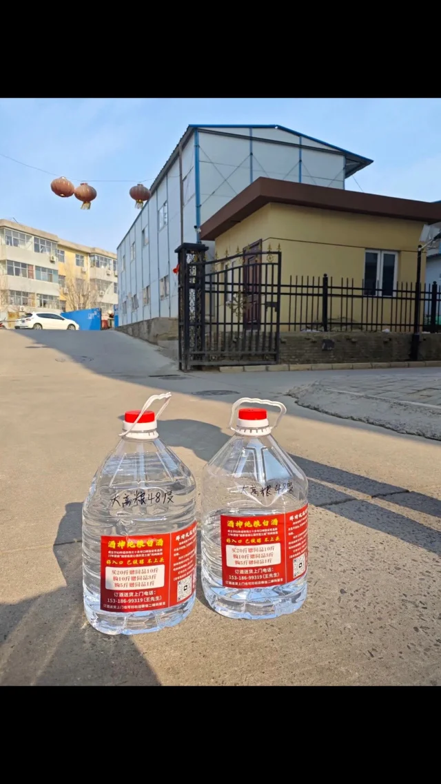 桌上摆放着不同品类的纯粮食酒样品与原料，展示纯粮酒的多样性与酿造本源。_1