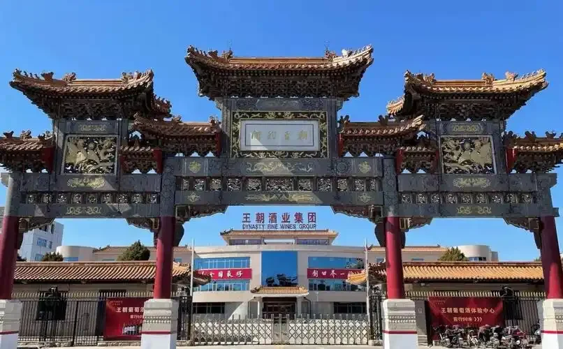 吉林粮食集团现代化酿酒厂区鸟瞰图，展示粮食仓储、发酵与蒸馏的完整生产链_1