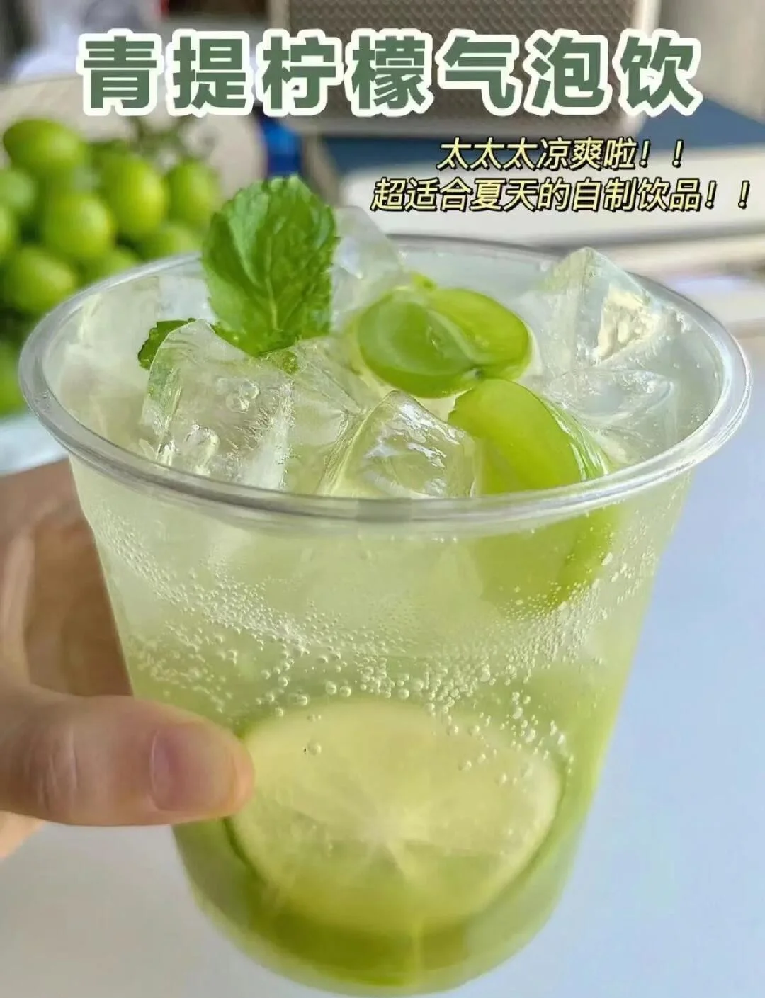 柠檬道气泡酒家庭酿造场景：透明发酵罐、新鲜柠檬切片和酿酒工具_1