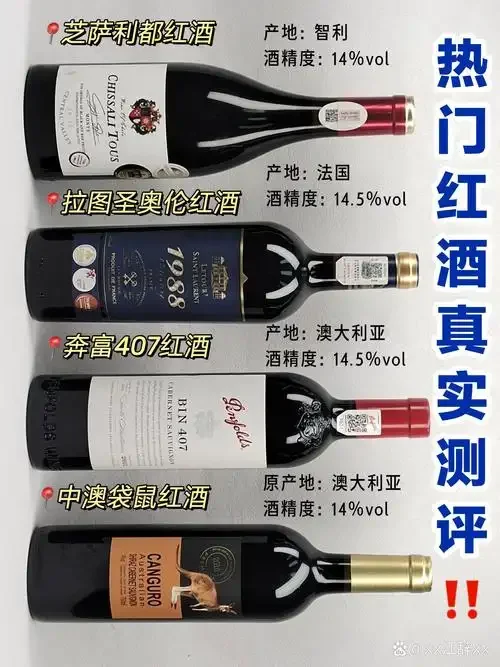干红与普通红酒（如甜红）的对比图：两杯不同的红葡萄酒，通过旁边的糖分说明卡片清晰展示核心区别。_1